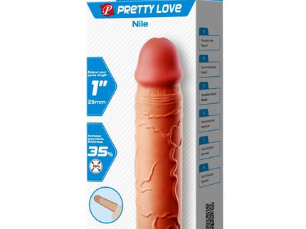 PRETTY LOVE - NILE PENIS EXTENDER COVER FLESH