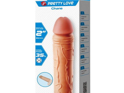 PRETTY LOVE - CHANE PENIS EXTENDER COVER FLESH