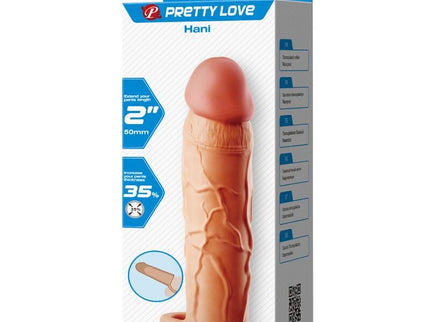 PRETTY LOVE - CHANE PENIS EXTENDER COVER FLESH