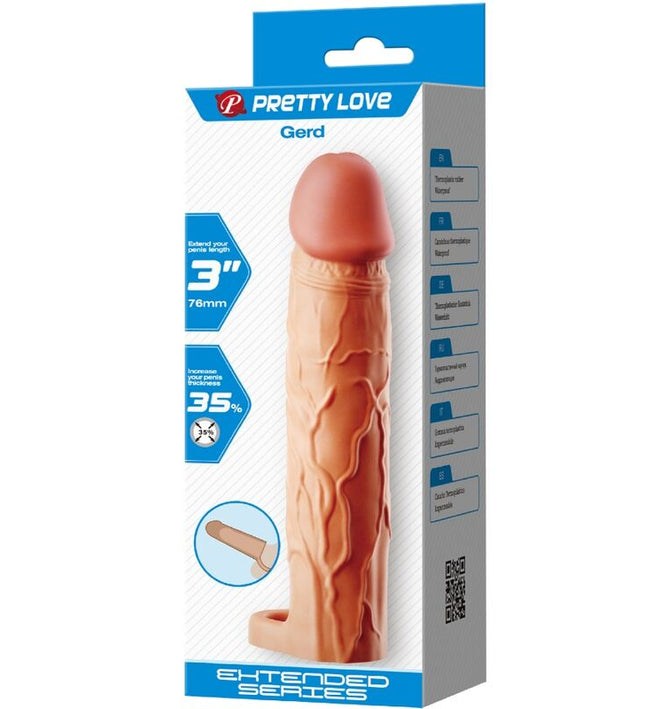 PRETTY LOVE - GERD PENIS EXTENDER COVER FLESH