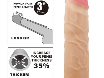 PRETTY LOVE - GERD PENIS EXTENDER COVER FLESH