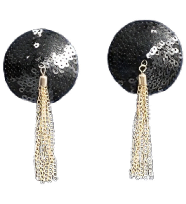 CHILIROSE - CR 4714 NIPPLE COVERS BLACK