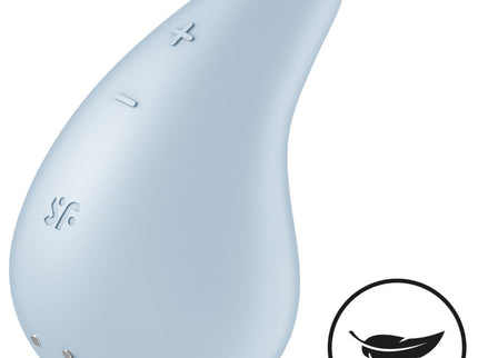 SATISFYER - DEW DROP VIBRATOR LAY-ON BLUE