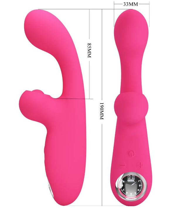 PRETTY LOVE - SKYLAR PINK STIMULATOR VIBRATOR
