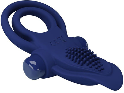 PRETTY LOVE - BRONSON DOUBLE RING WITH VIBRATION BLUE