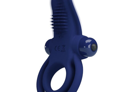 PRETTY LOVE - BRONSON DOUBLE RING WITH VIBRATION BLUE