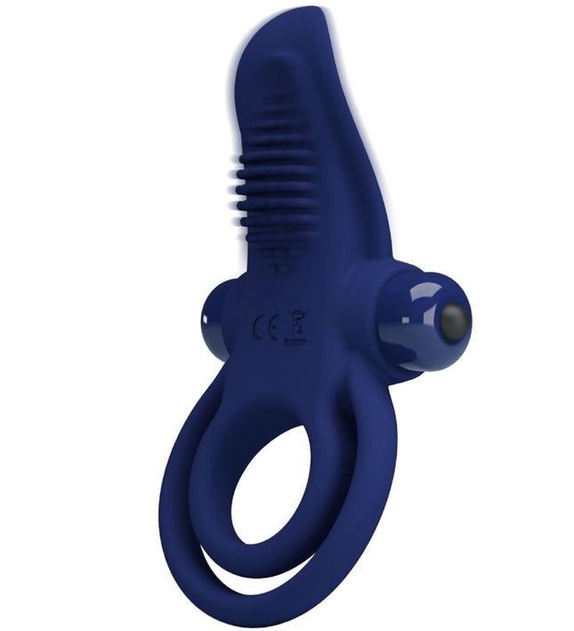 PRETTY LOVE - BRONSON DOUBLE RING WITH VIBRATION BLUE