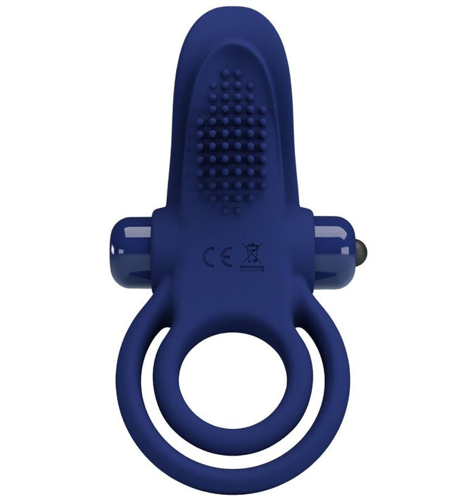PRETTY LOVE - BRONSON DOUBLE RING WITH VIBRATION BLUE