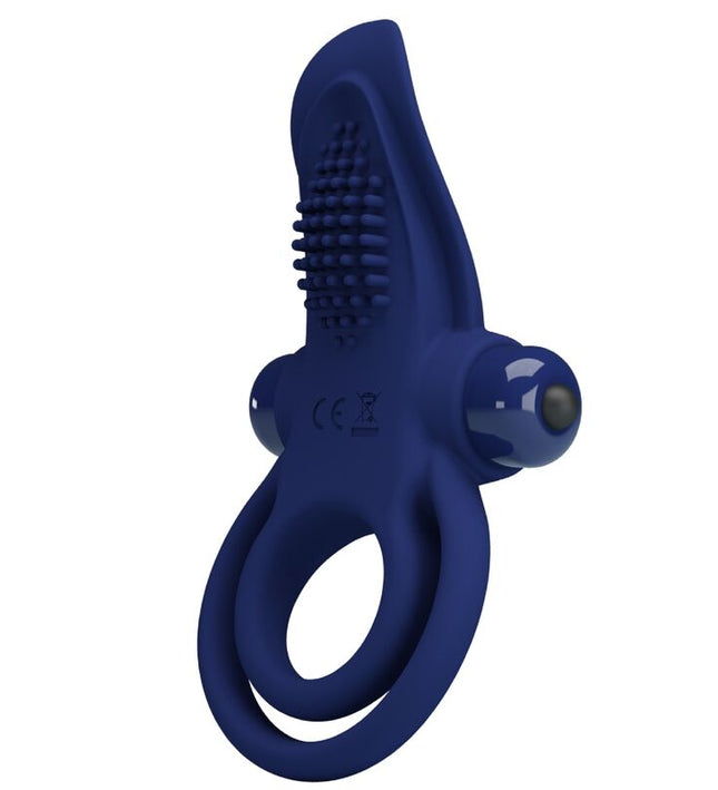 PRETTY LOVE - BRONSON DOUBLE RING WITH VIBRATION BLUE