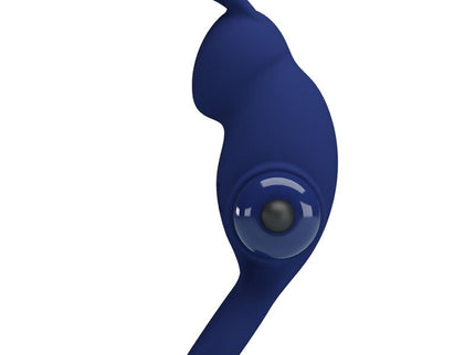 PRETTY LOVE - JIRO RABBIT RING WITH VIBRATION BLUE