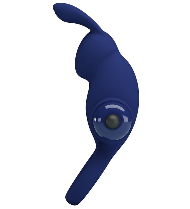 PRETTY LOVE - JIRO RABBIT RING WITH VIBRATION BLUE