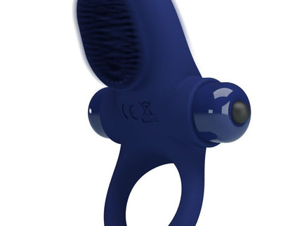 PRETTY LOVE - PALLE RING WITH VIBRATION BLUE