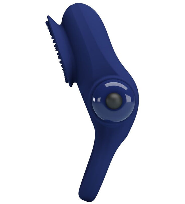 PRETTY LOVE - PALLE RING WITH VIBRATION BLUE