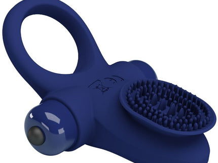 PRETTY LOVE - PALLE RING WITH VIBRATION BLUE