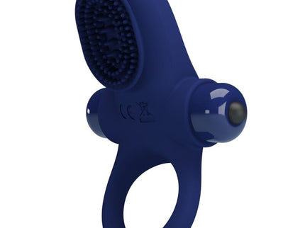 PRETTY LOVE - PALLE RING WITH VIBRATION BLUE