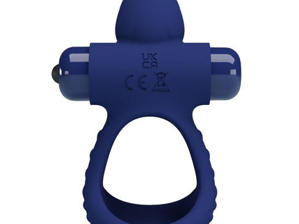 PRETTY LOVE - LUCHITO DOUBLE VIBRATING RING RABBIT BLUE