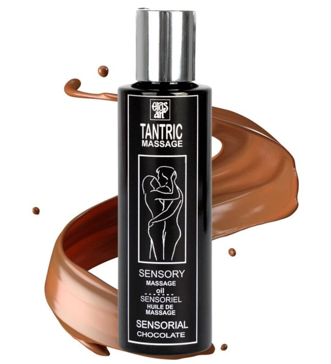 EROS-ART - NATURAL TANTRIC MASSAGE OIL AND CHOCOLATE APHRODISIAC 100 ML