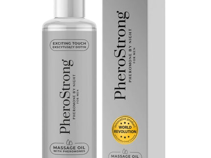 PHEROSTRONG - MASSAGE OIL BY NIGHT FOR MEN 100 ML