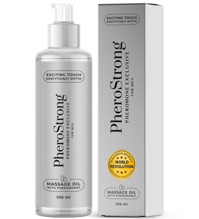 PHEROSTRONG - MASSAGE OIL EXCLUSIVE FOR MEN 100 ML