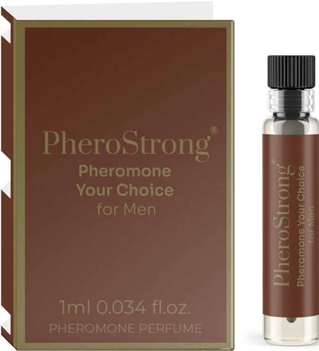 PHEROSTRONG - PHEROMONE PERFUME YOUR CHOICE FOR MEN 1 ML