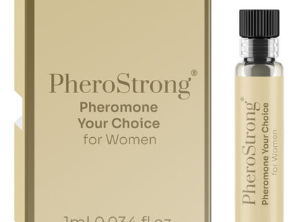 PHEROSTRONG - PHEROMONE PERFUME YOUR CHOICE FOR WOMEN 1 ML