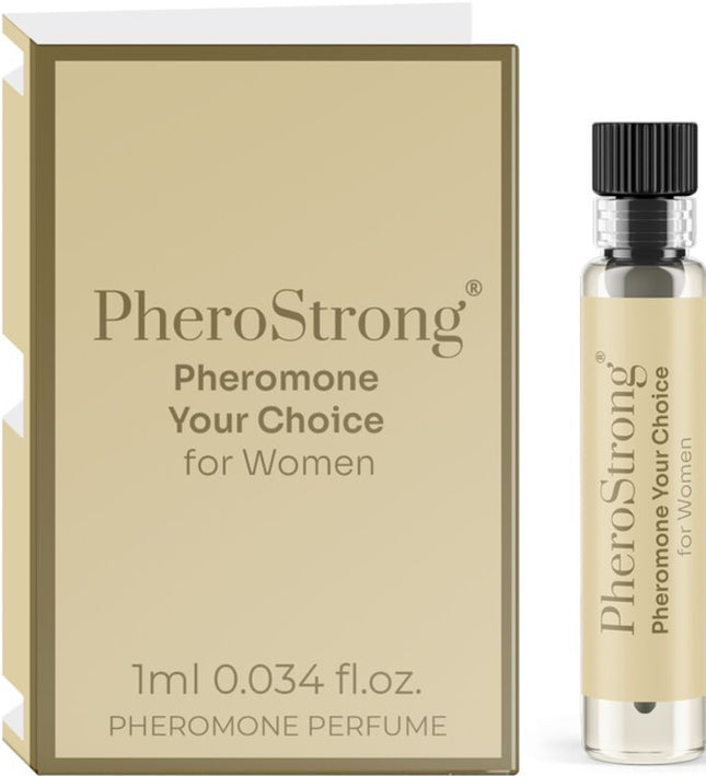 PHEROSTRONG - PHEROMONE PERFUME YOUR CHOICE FOR WOMEN 1 ML