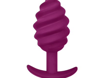 G-VIBE - GPLUG TWIST 2 PURPLE ANAL PLUG