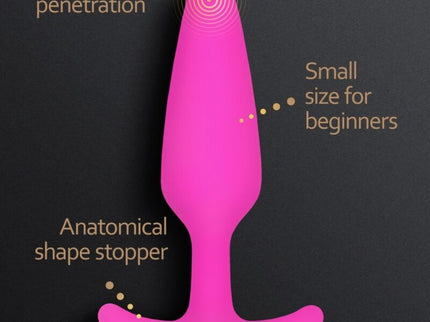 G-VIBE - GPLUG VIBRATOR PLUG ANAL XS FUCHSIA