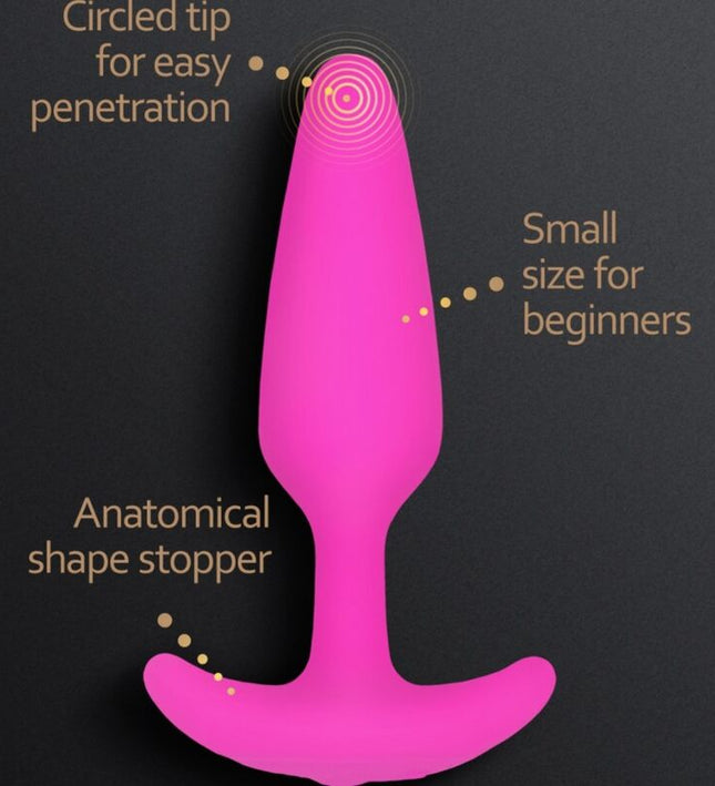 G-VIBE - GPLUG VIBRATOR PLUG ANAL XS FUCHSIA