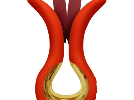 G-VIBE - GVIBE MAXI VIBRATOR WITH TWO FLEXIBLE TIPS CORAL
