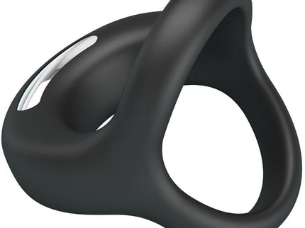 PRETTY LOVE - ELLIOTT  BLACK VIBRATOR RING