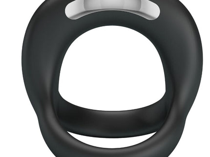 PRETTY LOVE - ELLIOTT  BLACK VIBRATOR RING