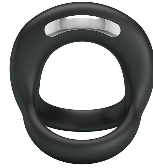 PRETTY LOVE - ELLIOTT  BLACK VIBRATOR RING