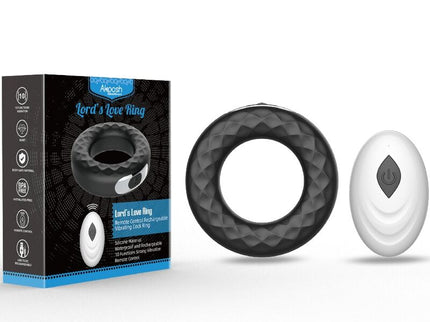 ARMONY - LORD'S LOVE RING VIBRATOR REMOTE CONTROL BLACK