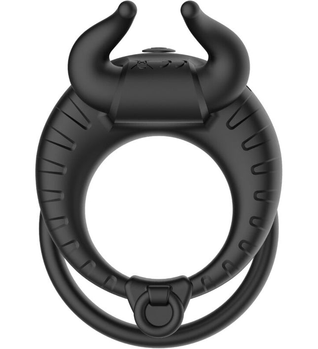 ARMONY - BULL'S PASION RING VIBRATOR 10 SPEEDS BLACK