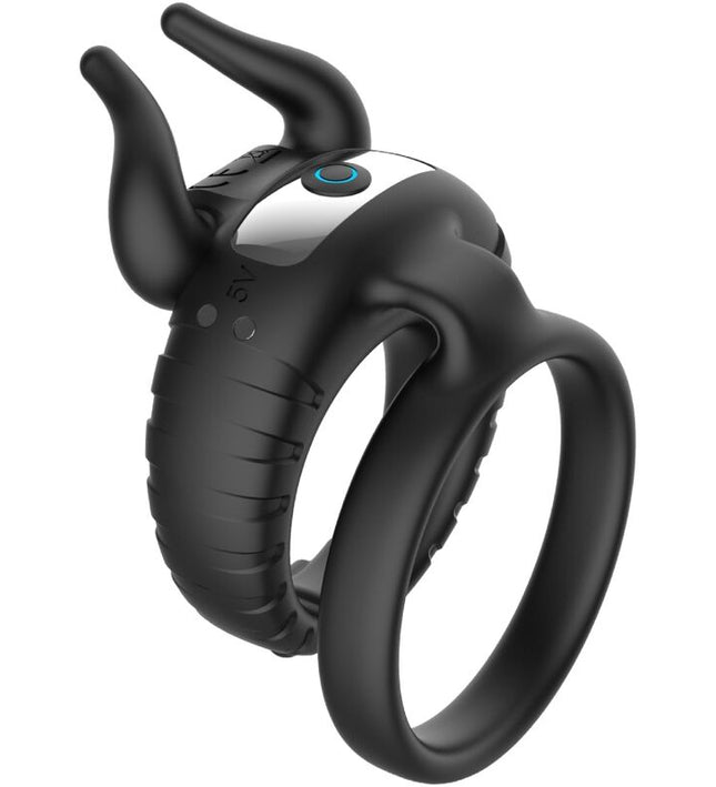 ARMONY - BULL'S PASION RING VIBRATOR 10 SPEEDS BLACK