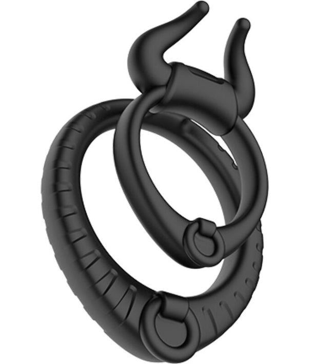 ARMONY - BULL'S PASION RING BLACK