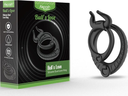 ARMONY - BULL'S PASION RING BLACK