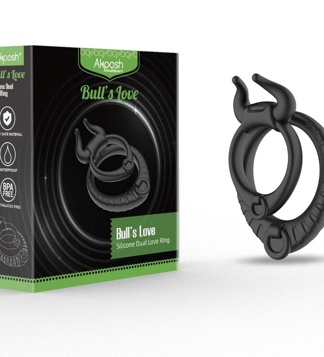 ARMONY - BULL'S PASION RING BLACK