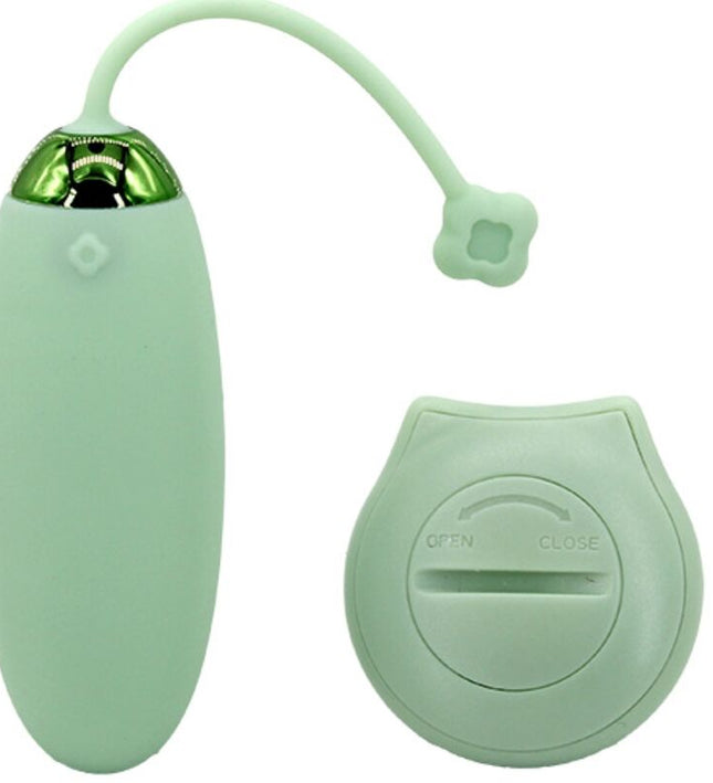 ARMONY - KITTY FUN EGG VIBRATOR REMOTE CONTROL 10 VIBRATIONS GREEN