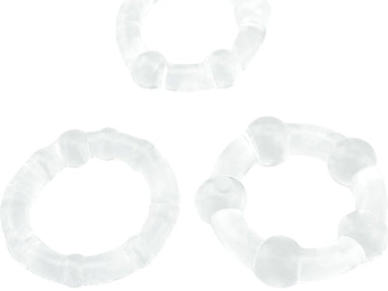 ARMONY - TITAN LOVE BEADED RING FLESH