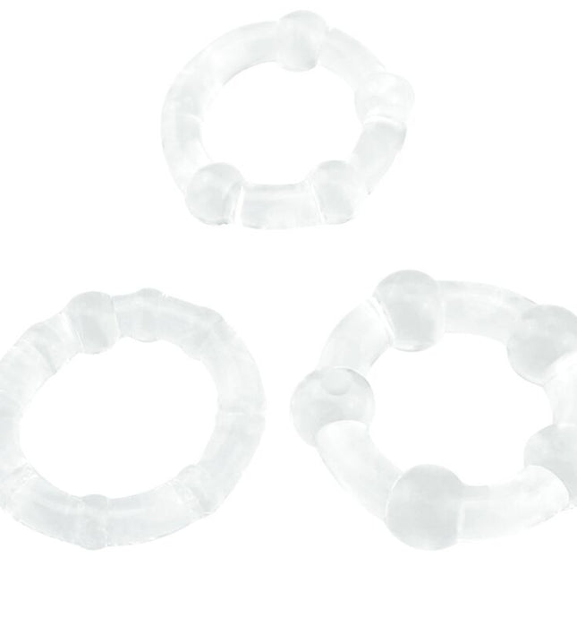 ARMONY - TITAN LOVE BEADED RING FLESH