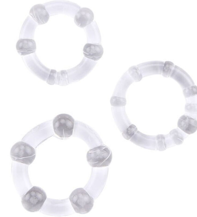 ARMONY - TITAN LOVE BEADED RING FLESH