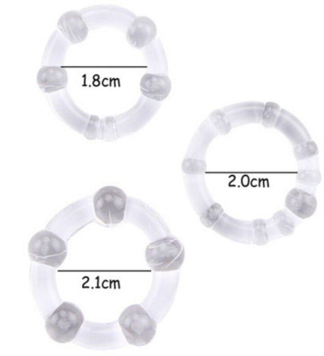 ARMONY - TITAN LOVE BEADED RING FLESH