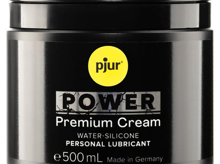 PJUR - POWER PREMIUM CREAM PERSONAL LUBRICANT 500 ML