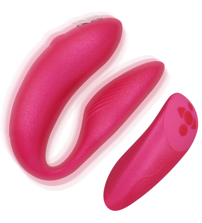 WE-VIBE - CHORUS VIBRATOR FOR COUPLES WITH SQUEEZE CONTROL PINK