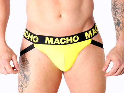 MACHO - MX25A JOCK LYCRA YELLOW L
