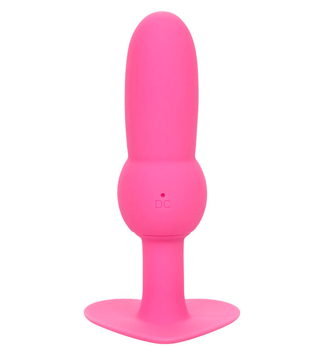 CALEXOTICS - FIRST TIME ANAL PLUG BEADED PROBE 10 VIBRATIONS PINK