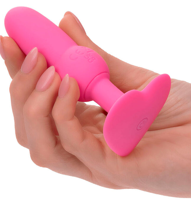CALEXOTICS - FIRST TIME ANAL PLUG BEADED PROBE 10 VIBRATIONS PINK