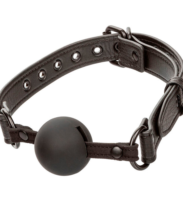 CALEXOTICS - NOCTURNAL BALL GAG SILICONE BLACK